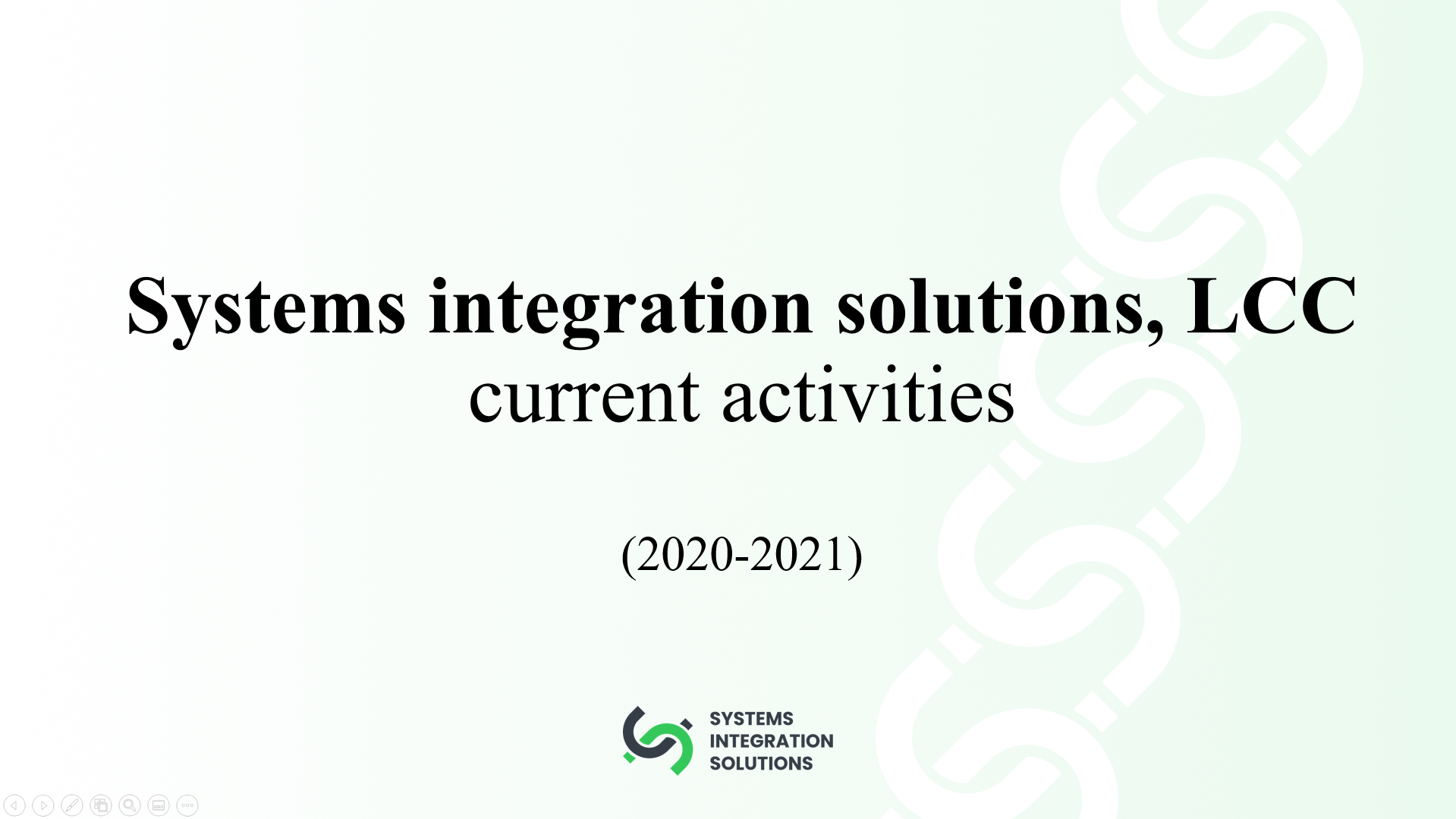 About Us — Systems Integration Solutions